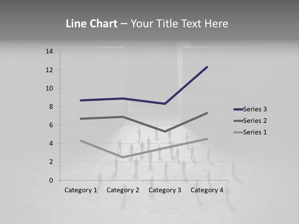 Symbol Life Dark PowerPoint Template