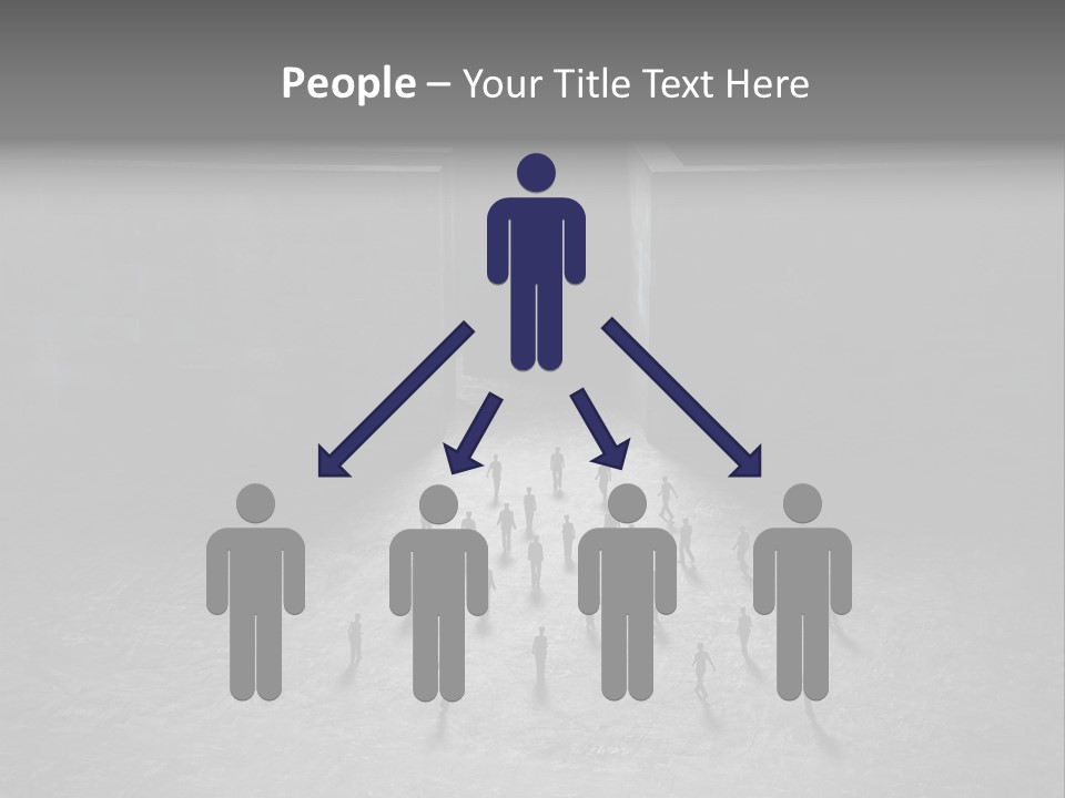 Symbol Life Dark PowerPoint Template