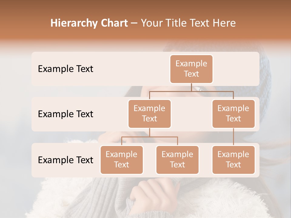Relaxing Snow Teen PowerPoint Template