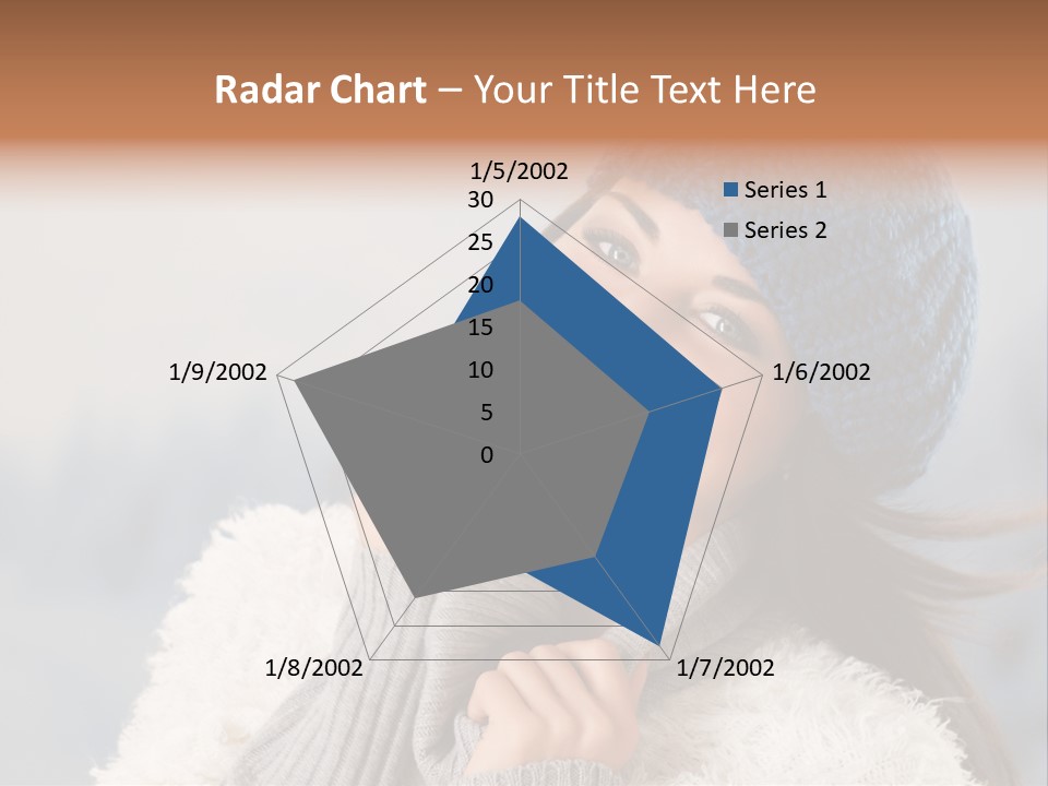 Relaxing Snow Teen PowerPoint Template