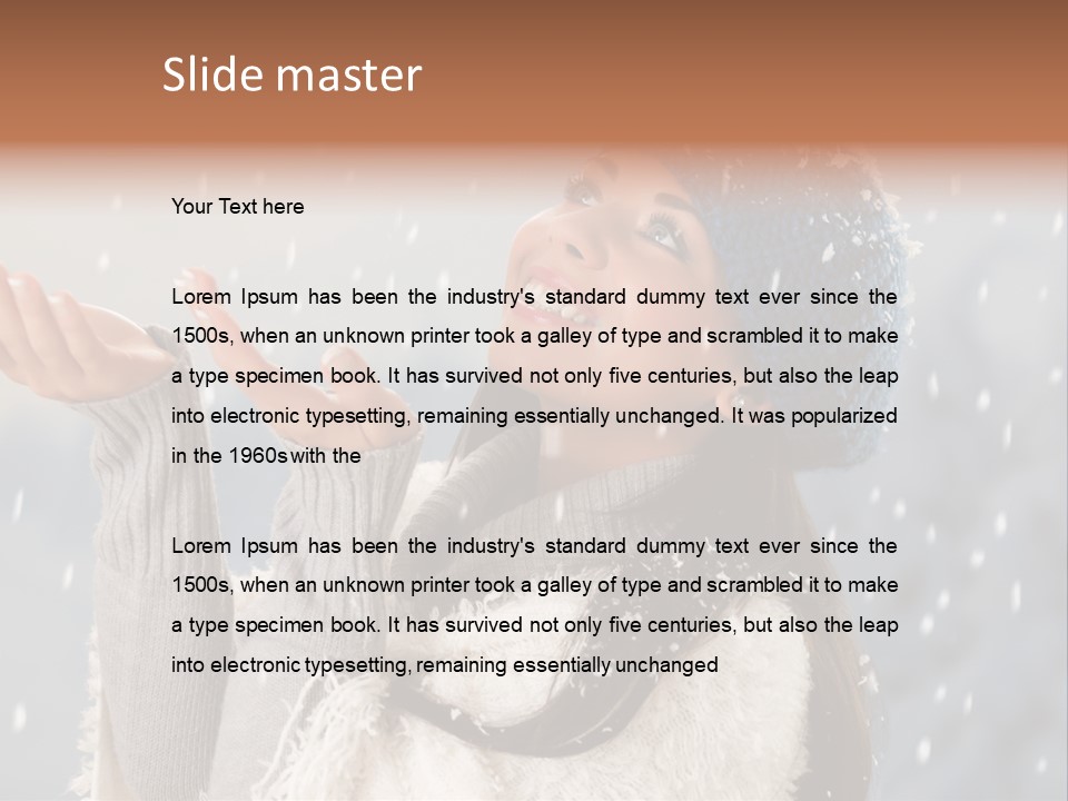 Look Fun Smiling PowerPoint Template