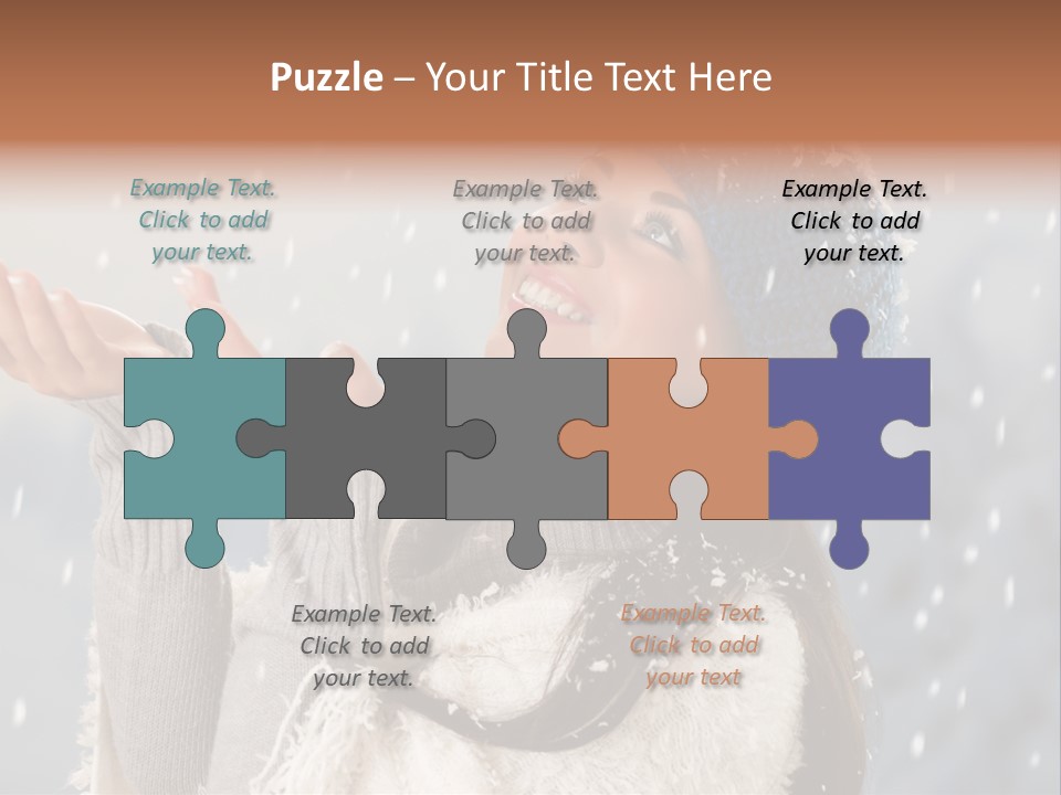 Look Fun Smiling PowerPoint Template