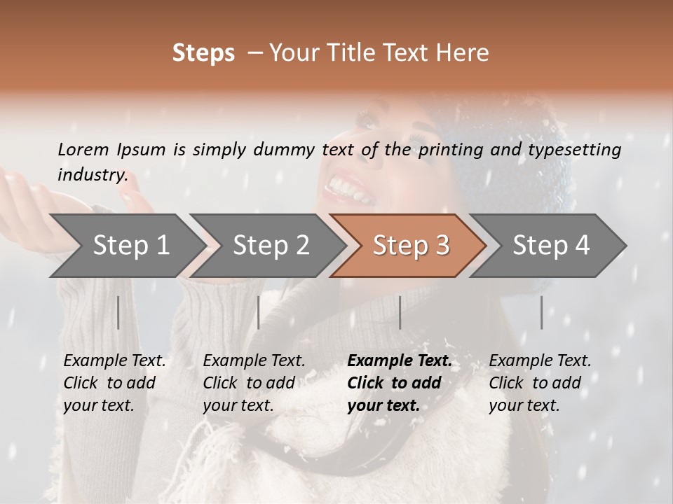 Look Fun Smiling PowerPoint Template