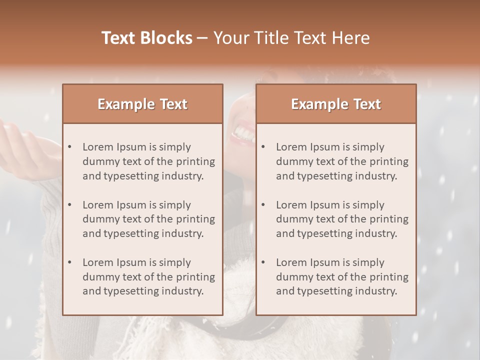 Look Fun Smiling PowerPoint Template