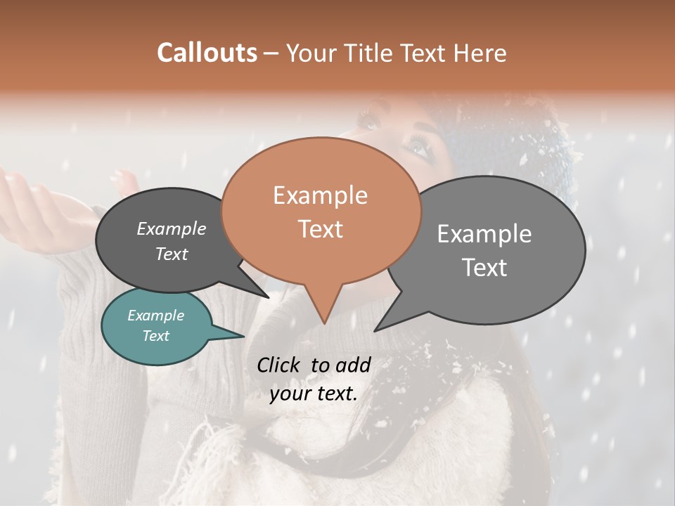 Look Fun Smiling PowerPoint Template