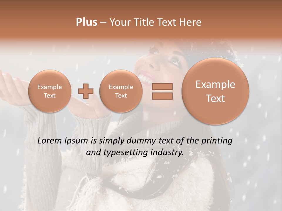 Look Fun Smiling PowerPoint Template