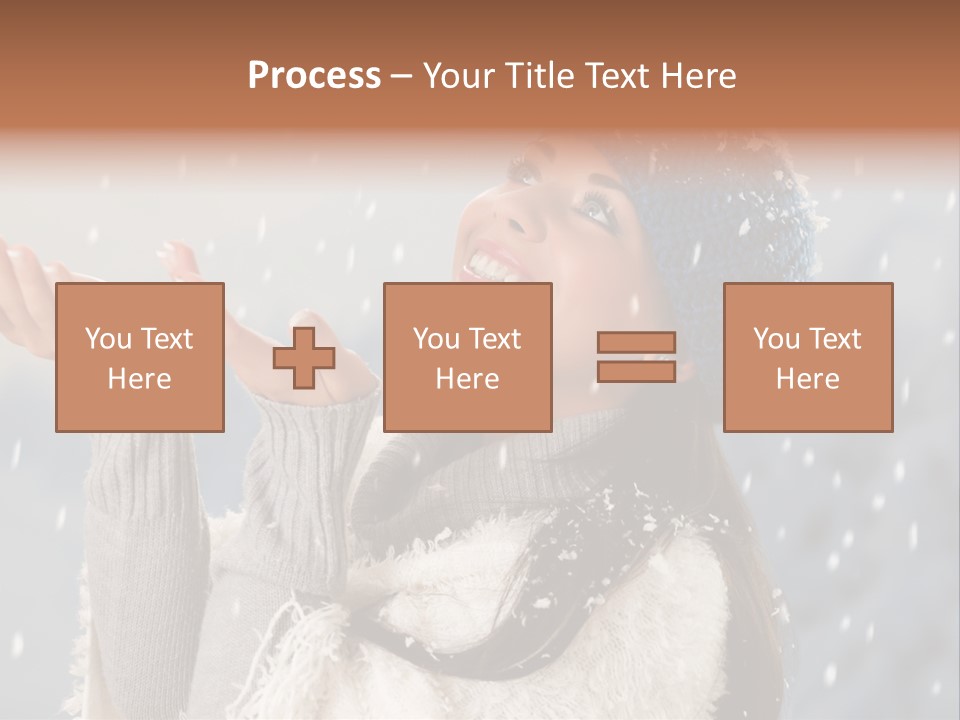 Look Fun Smiling PowerPoint Template