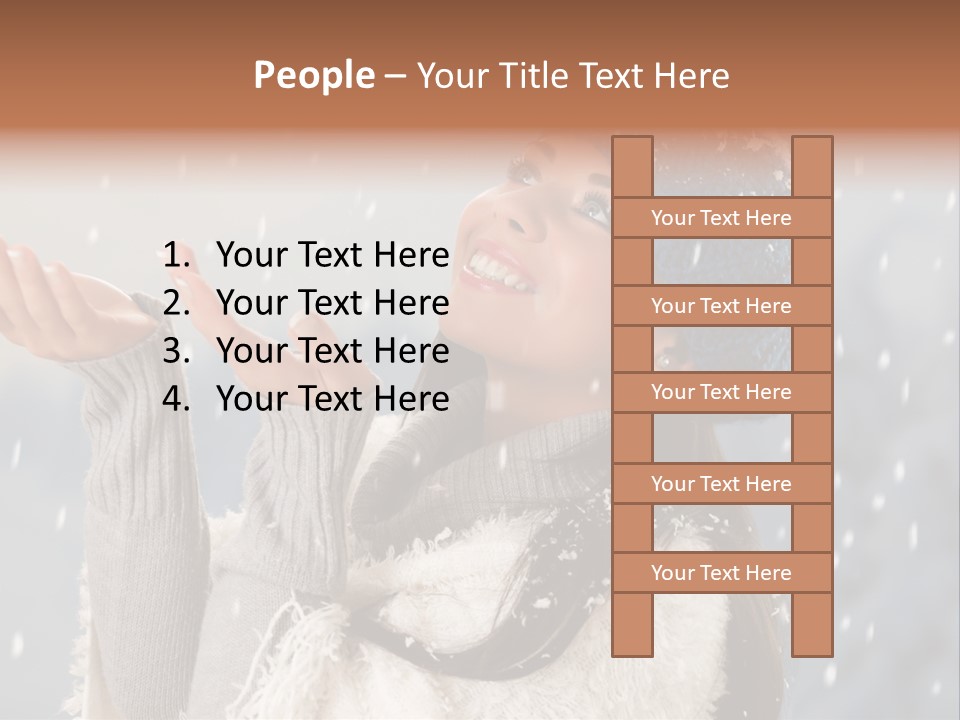 Look Fun Smiling PowerPoint Template