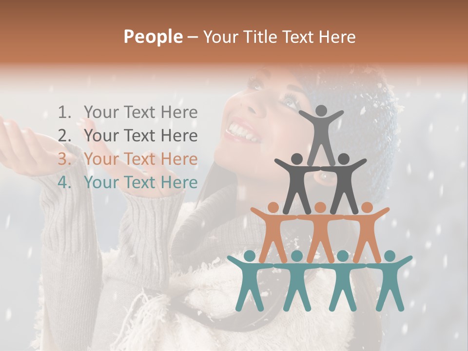 Look Fun Smiling PowerPoint Template