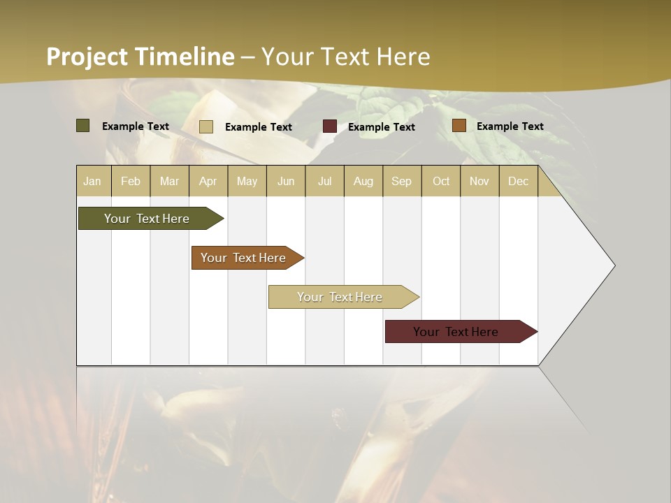 Spearmint Liquor Refreshment PowerPoint Template