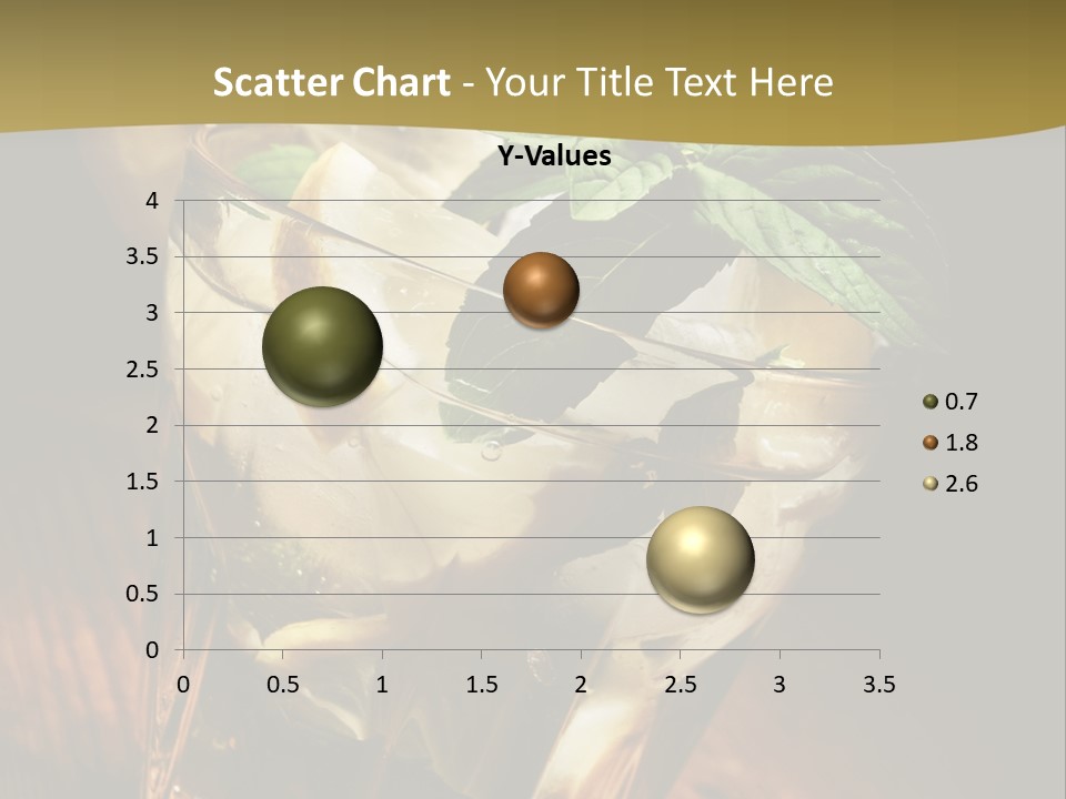 Spearmint Liquor Refreshment PowerPoint Template