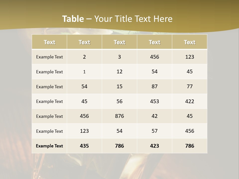 Spearmint Liquor Refreshment PowerPoint Template