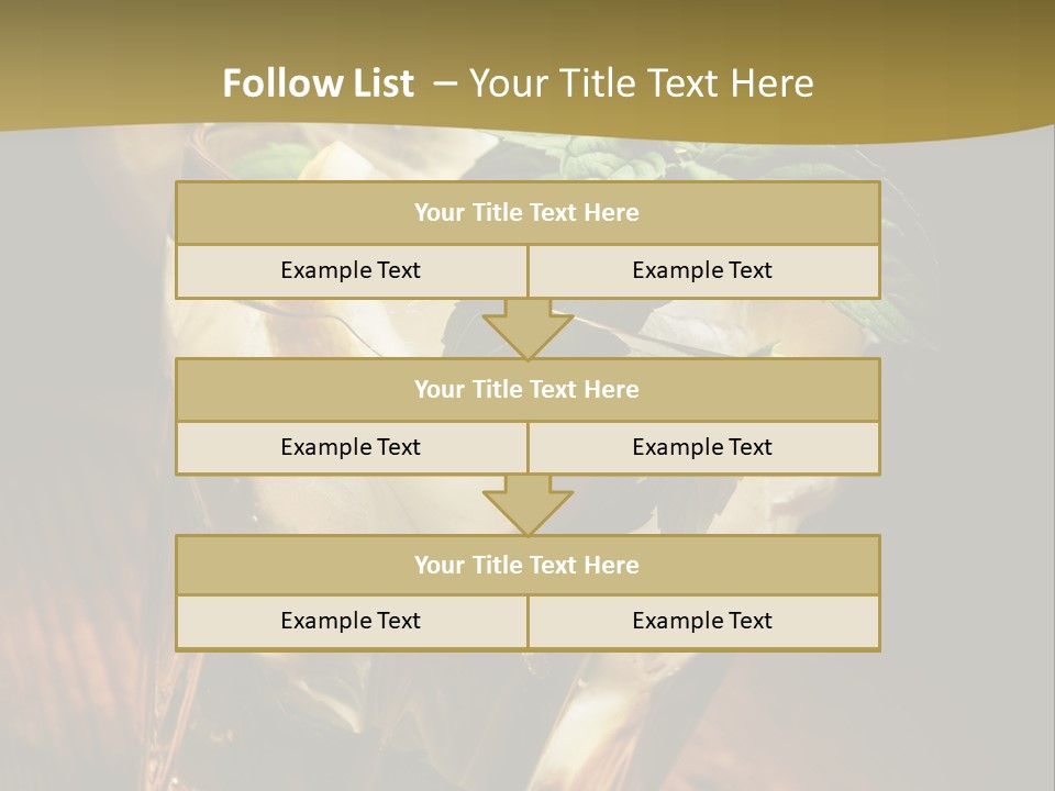 Spearmint Liquor Refreshment PowerPoint Template