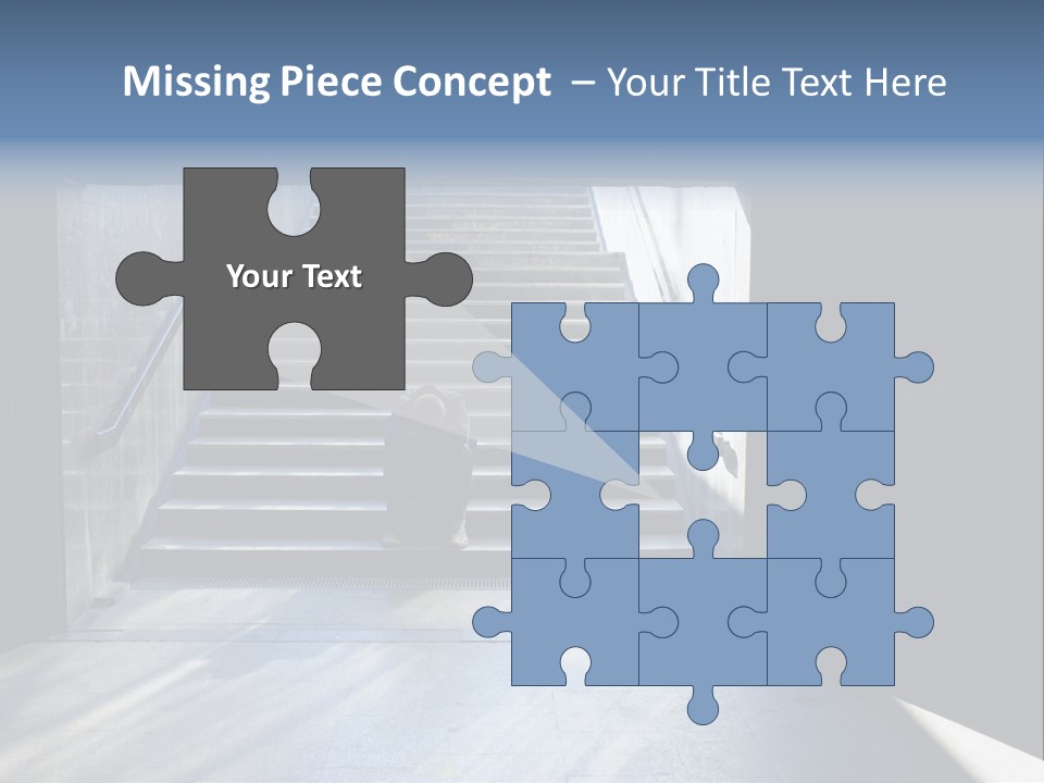 Despair Hungry Hobo PowerPoint Template