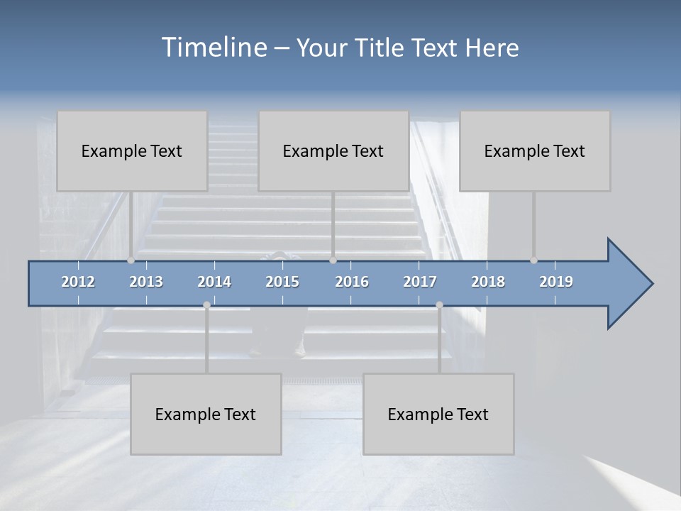 Despair Hungry Hobo PowerPoint Template