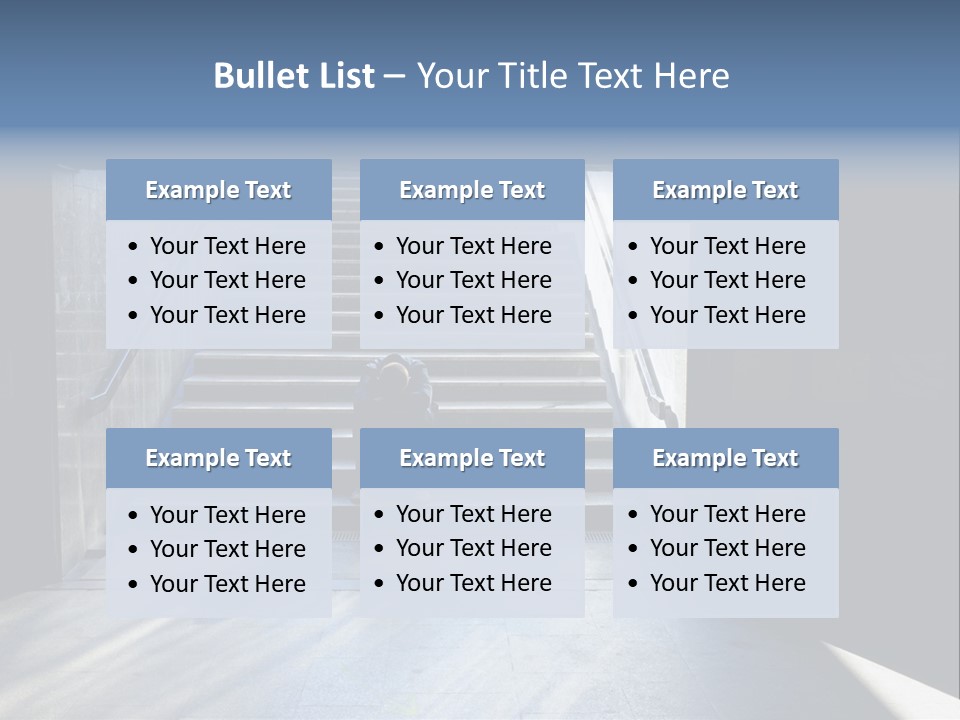 Despair Hungry Hobo PowerPoint Template