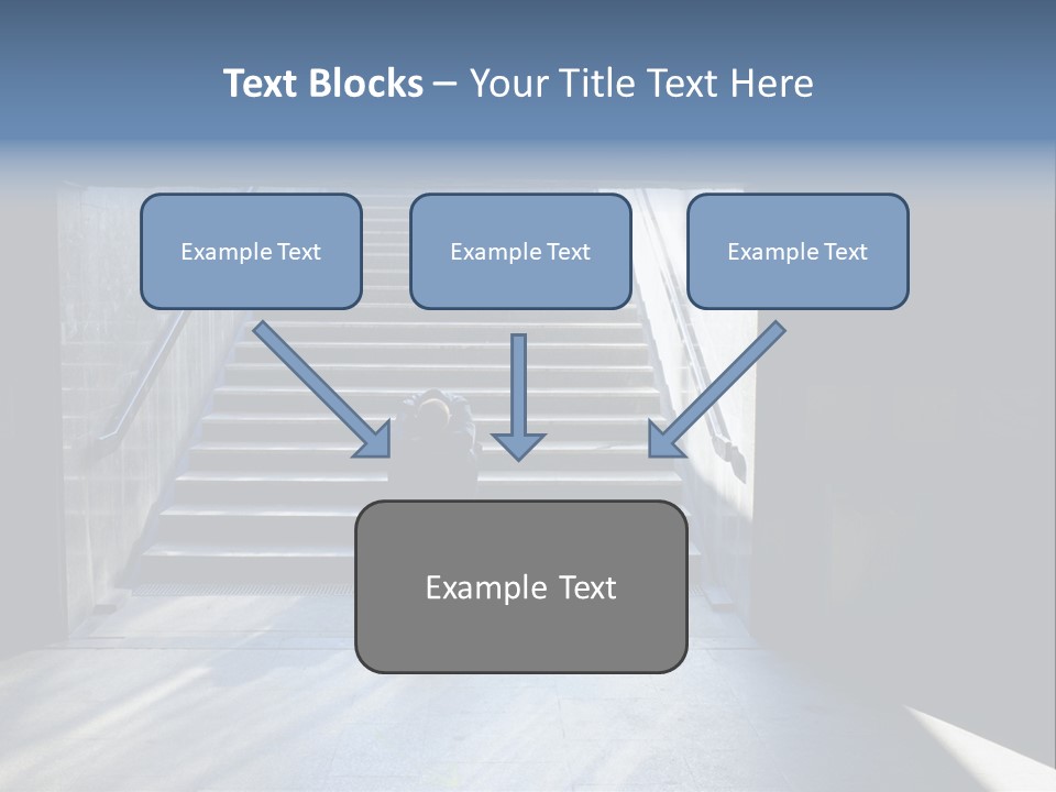 Despair Hungry Hobo PowerPoint Template