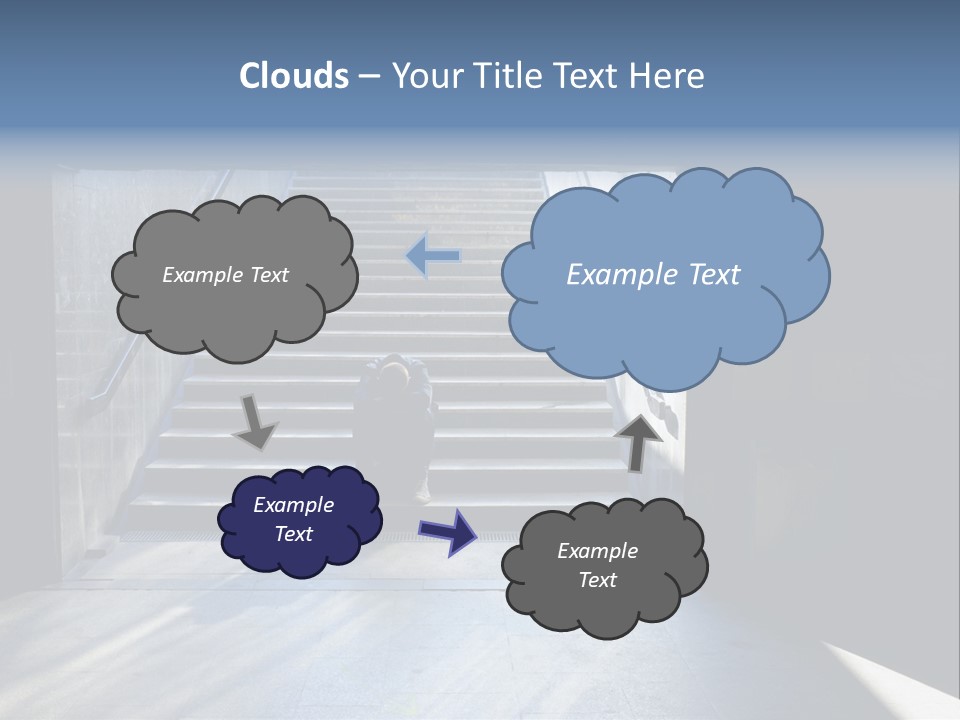 Despair Hungry Hobo PowerPoint Template