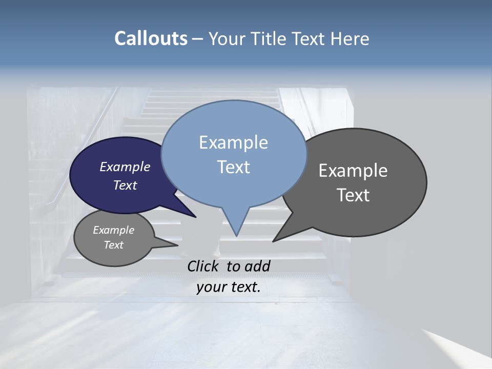 Despair Hungry Hobo PowerPoint Template