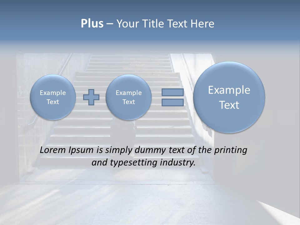 Despair Hungry Hobo PowerPoint Template