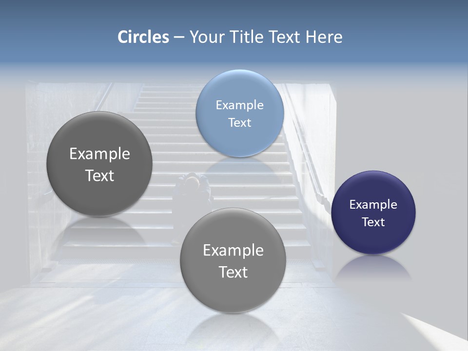 Despair Hungry Hobo PowerPoint Template