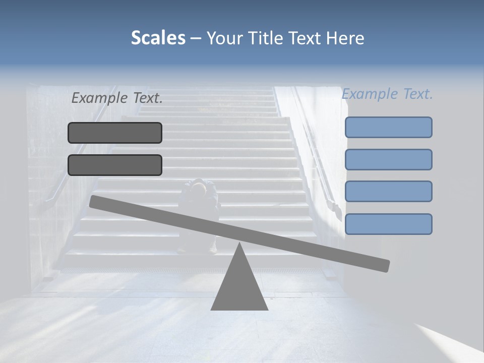 Despair Hungry Hobo PowerPoint Template