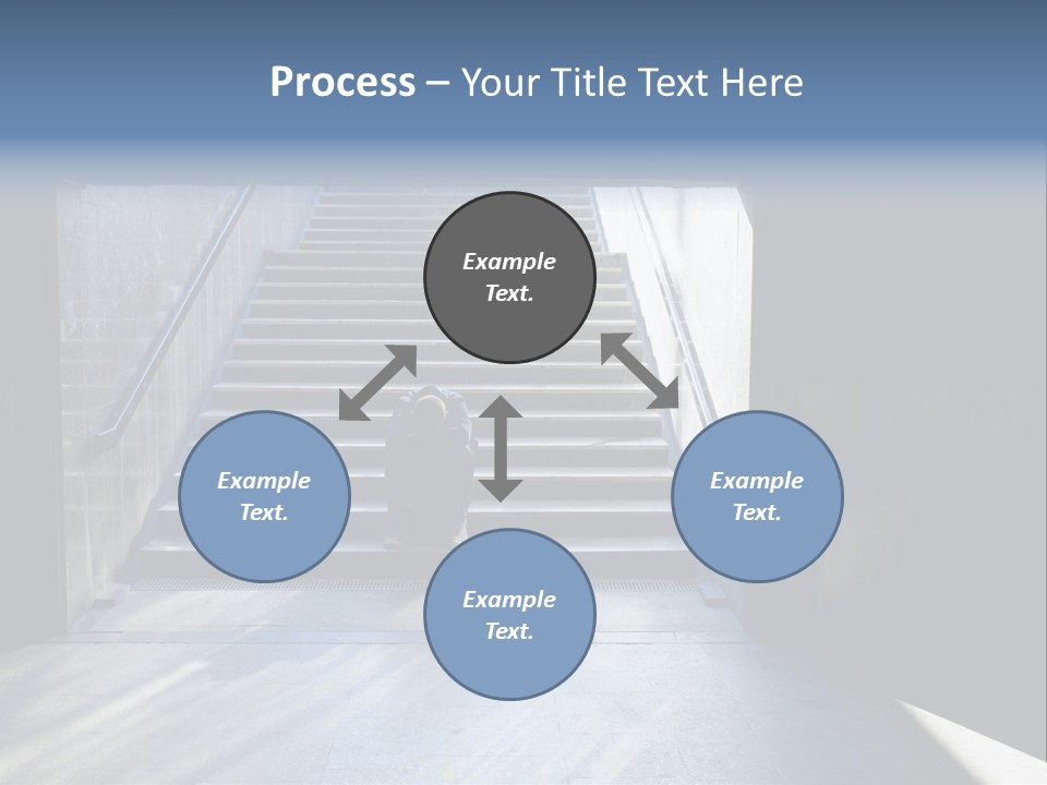 Despair Hungry Hobo PowerPoint Template