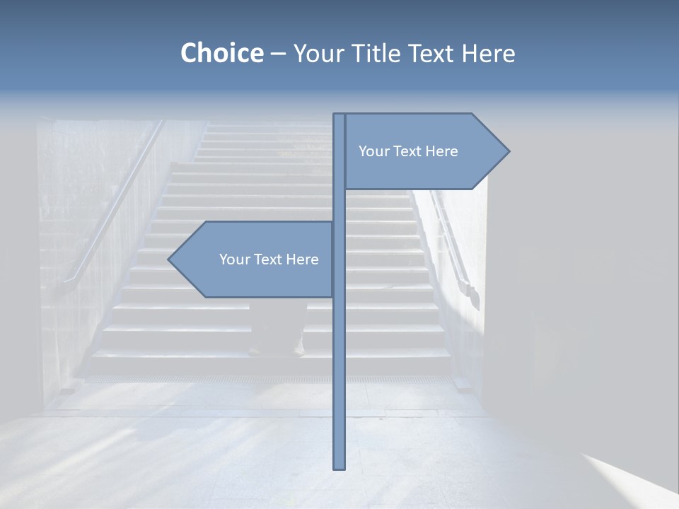 Despair Hungry Hobo PowerPoint Template