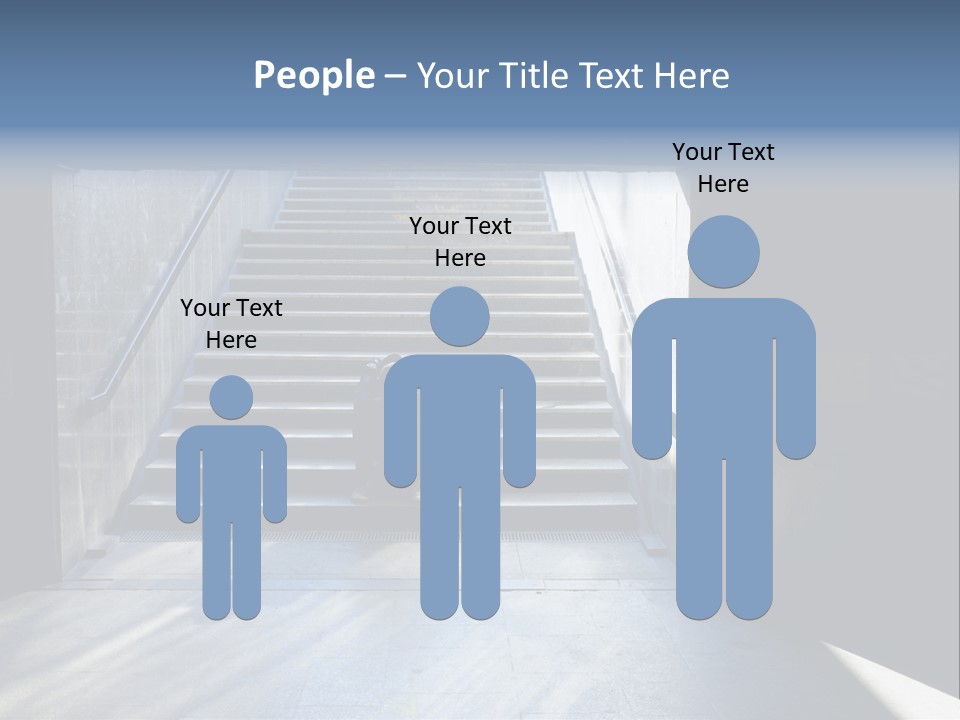 Despair Hungry Hobo PowerPoint Template