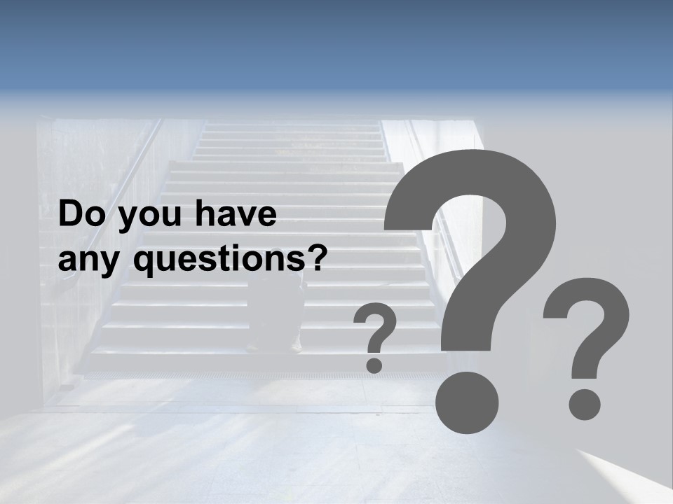 Despair Hungry Hobo PowerPoint Template