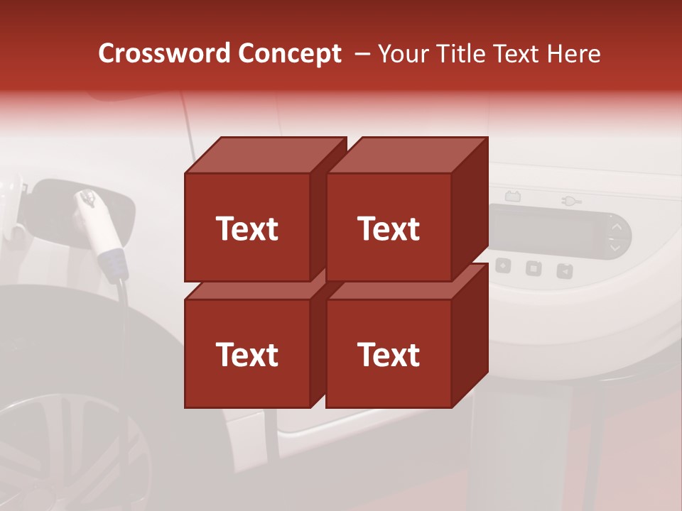 Cable Electric Connection PowerPoint Template