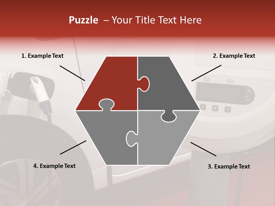 Cable Electric Connection PowerPoint Template