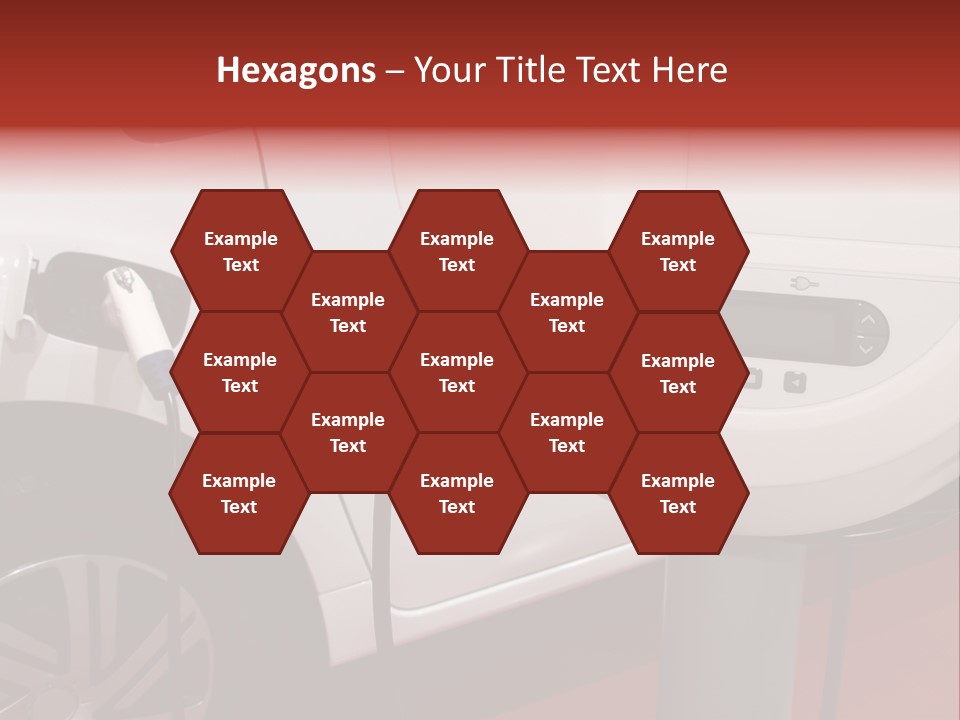 Cable Electric Connection PowerPoint Template