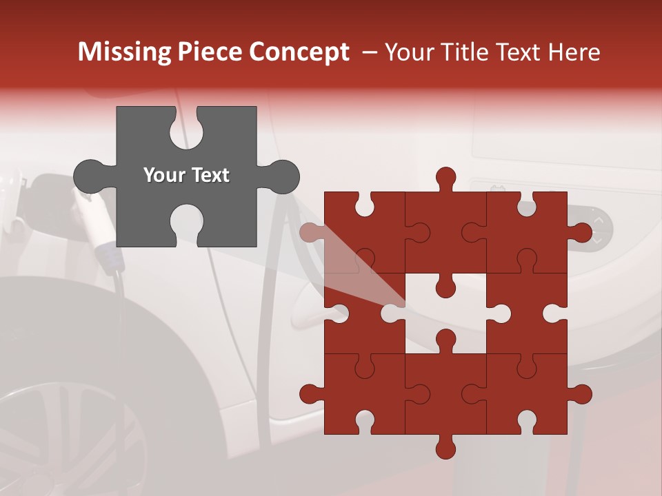 Cable Electric Connection PowerPoint Template