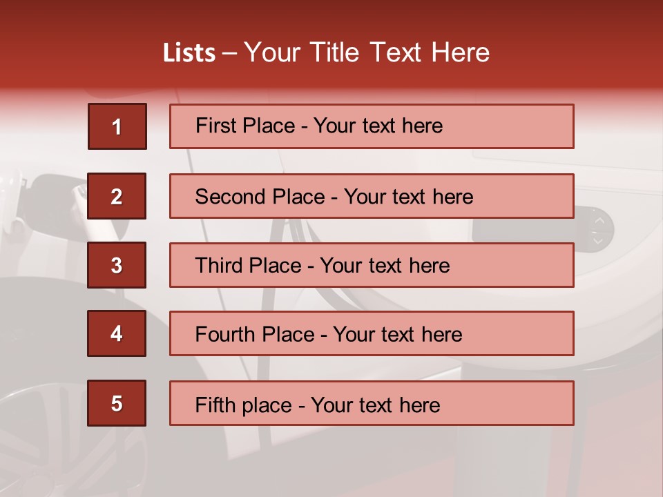 Cable Electric Connection PowerPoint Template