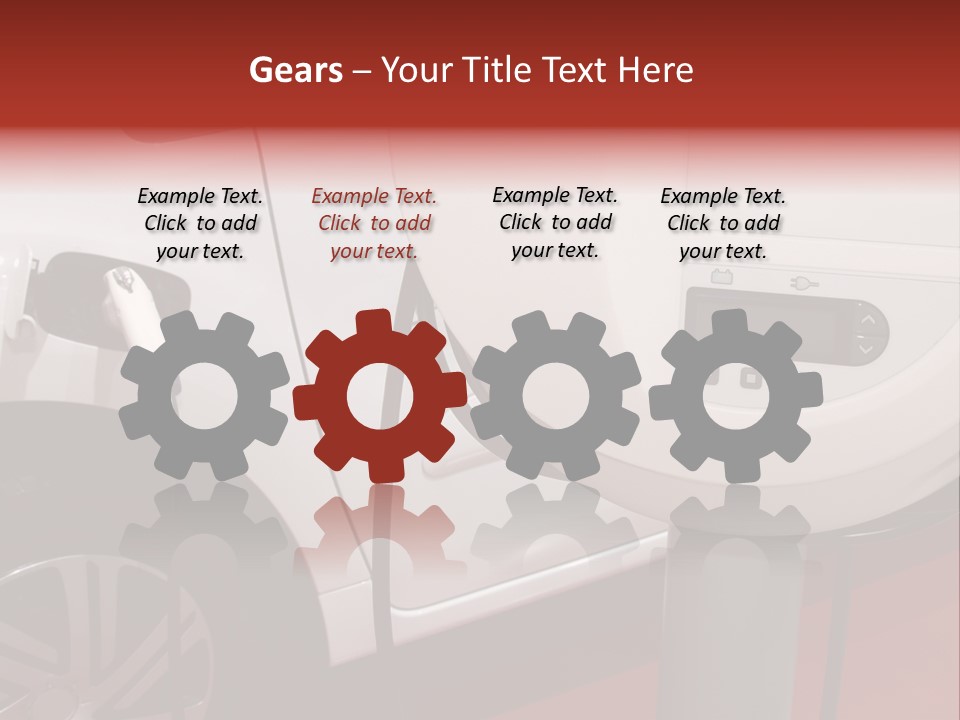 Cable Electric Connection PowerPoint Template