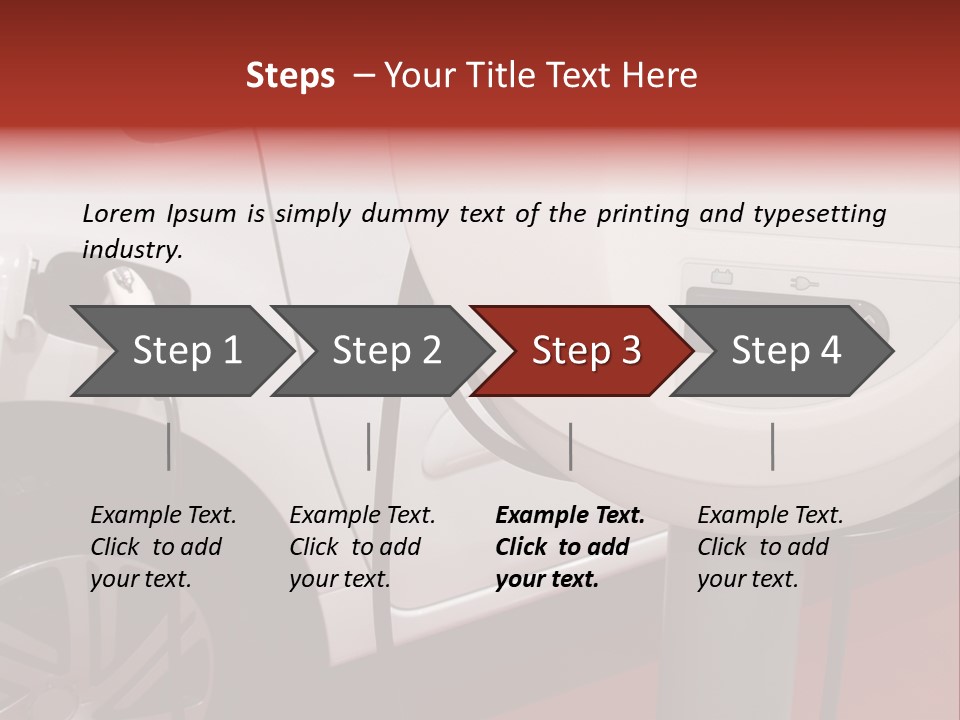 Cable Electric Connection PowerPoint Template