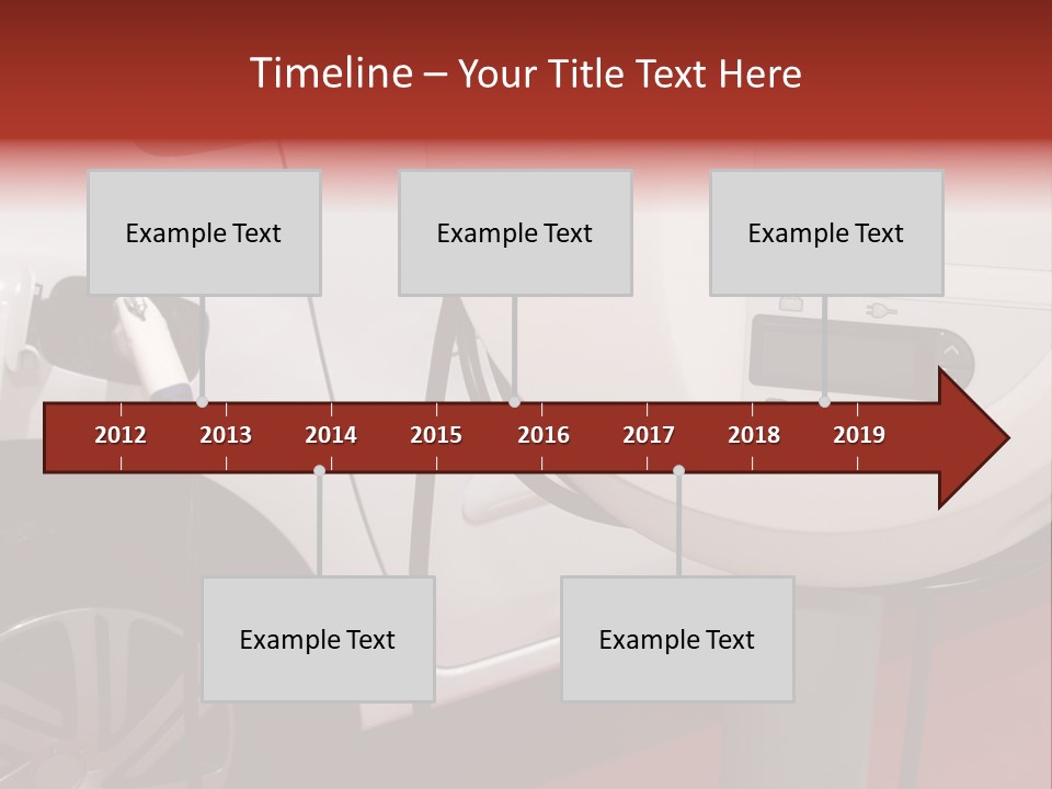 Cable Electric Connection PowerPoint Template