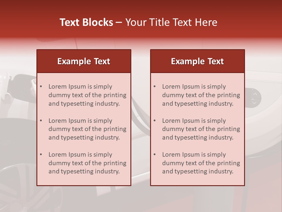 Cable Electric Connection PowerPoint Template
