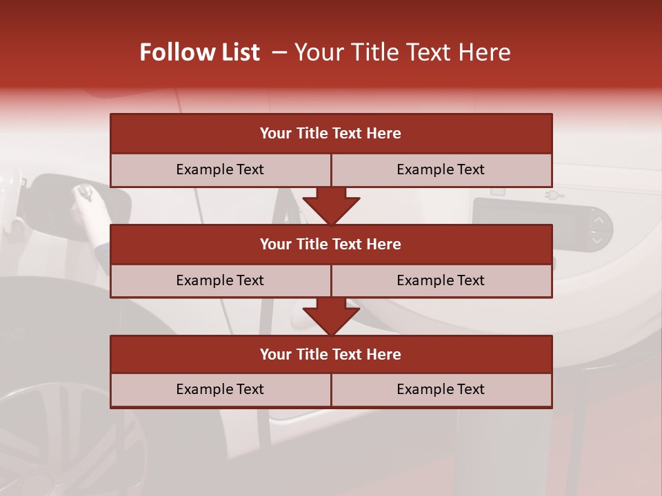 Cable Electric Connection PowerPoint Template