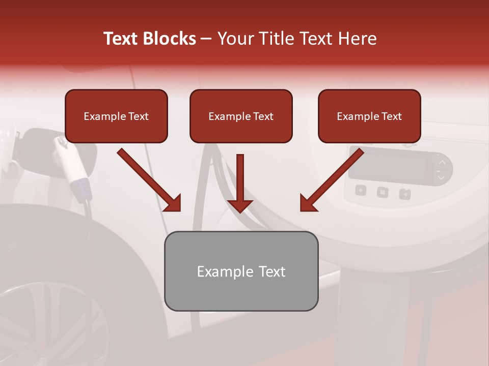 Cable Electric Connection PowerPoint Template