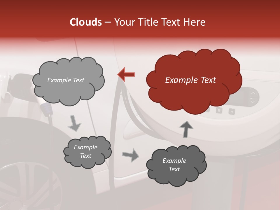 Cable Electric Connection PowerPoint Template