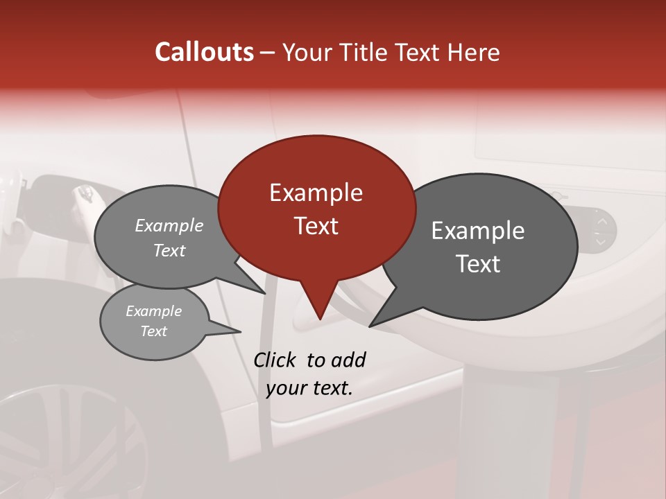 Cable Electric Connection PowerPoint Template
