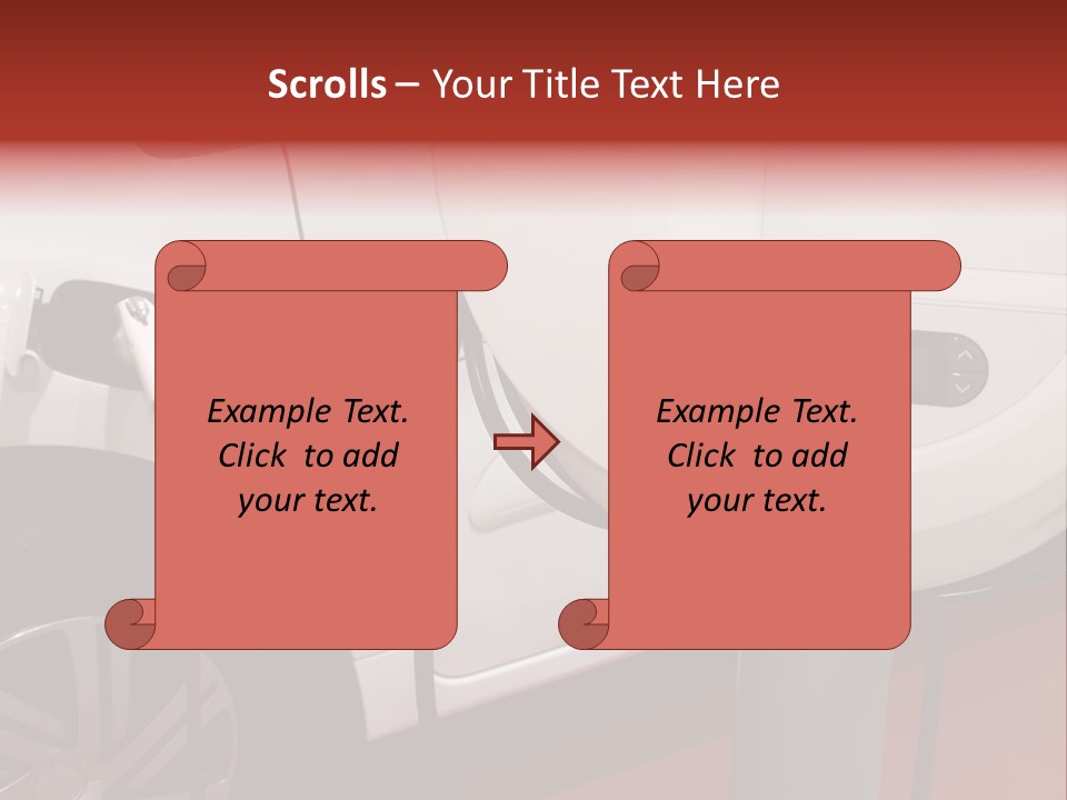 Cable Electric Connection PowerPoint Template