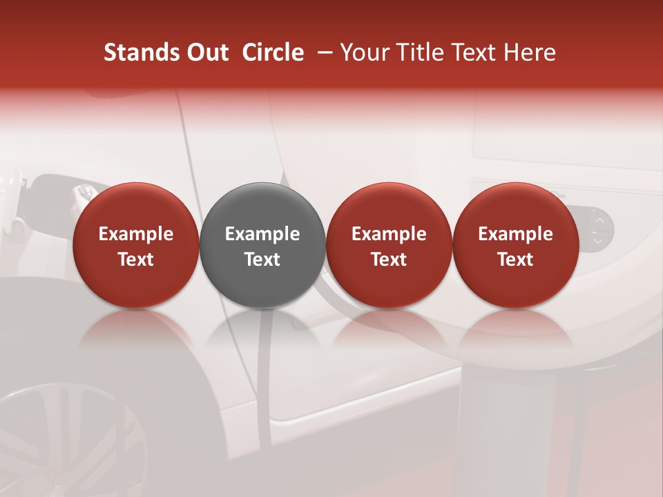 Cable Electric Connection PowerPoint Template