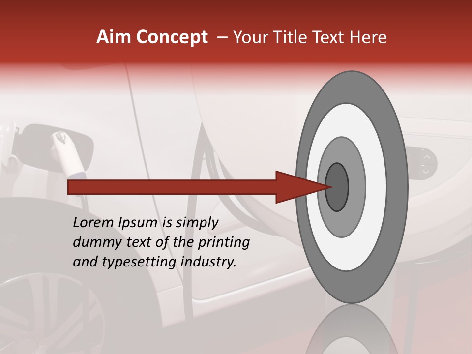 Cable Electric Connection PowerPoint Template
