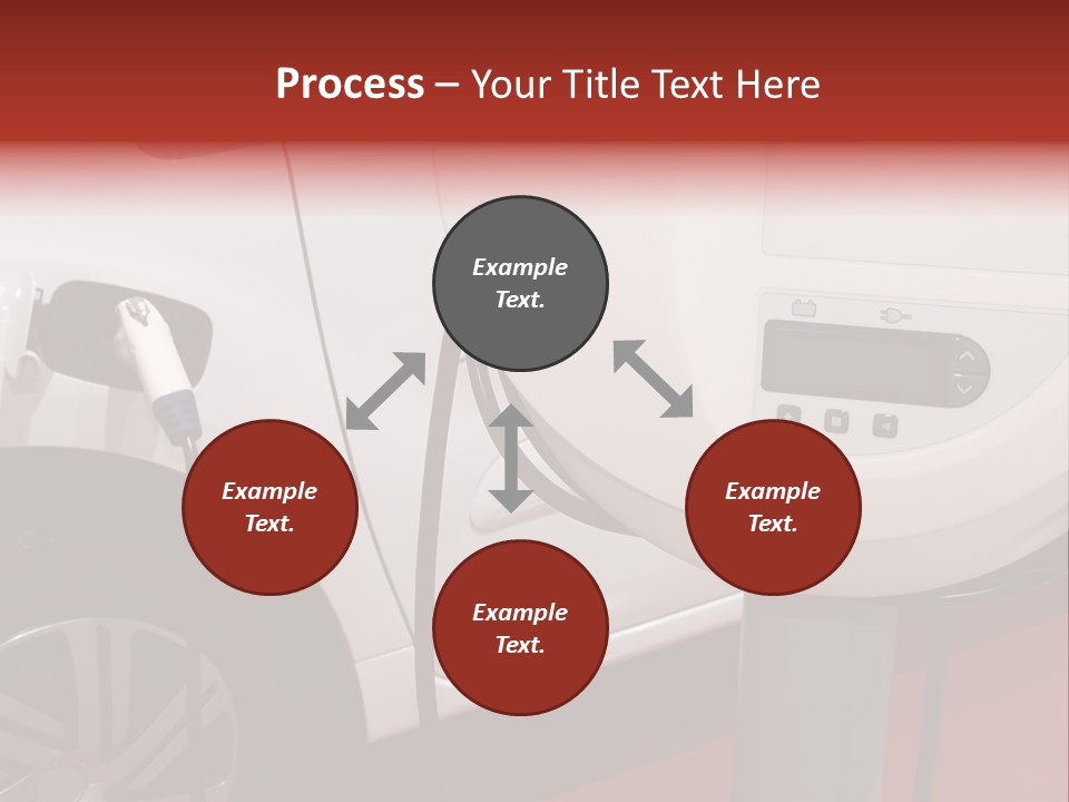 Cable Electric Connection PowerPoint Template
