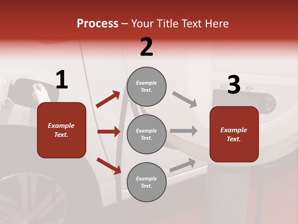 Cable Electric Connection PowerPoint Template