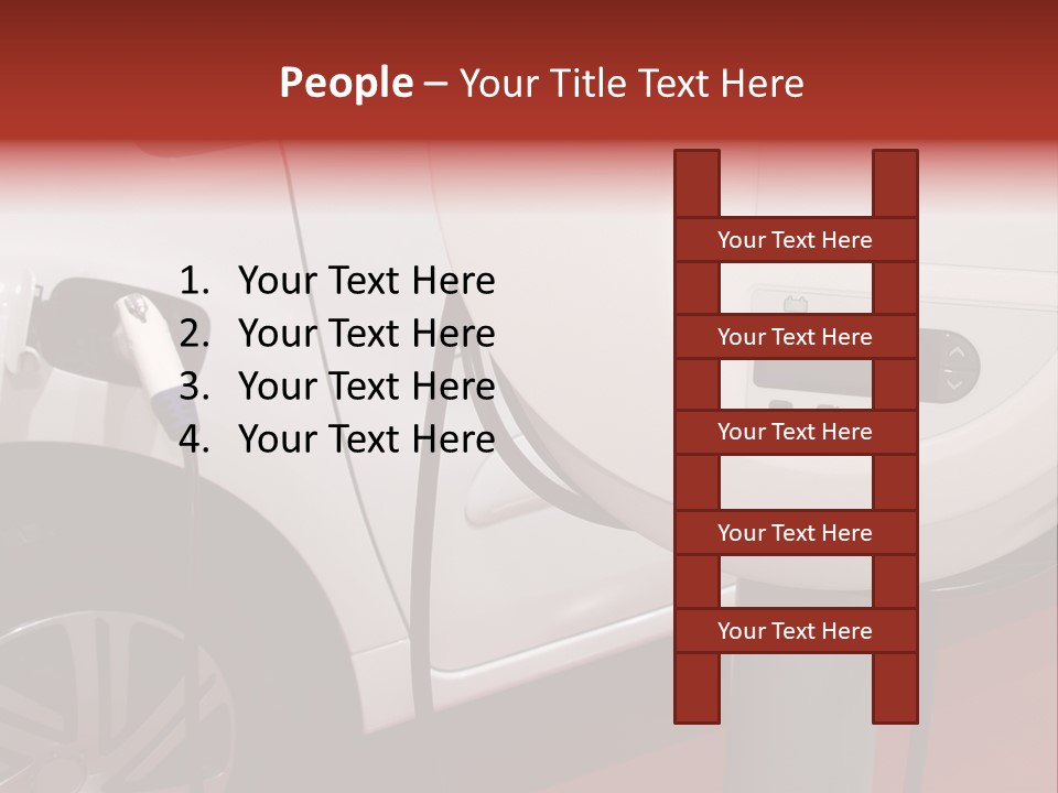 Cable Electric Connection PowerPoint Template