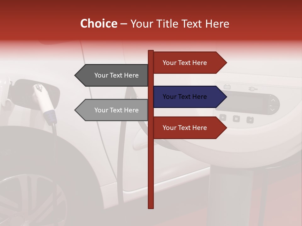 Cable Electric Connection PowerPoint Template